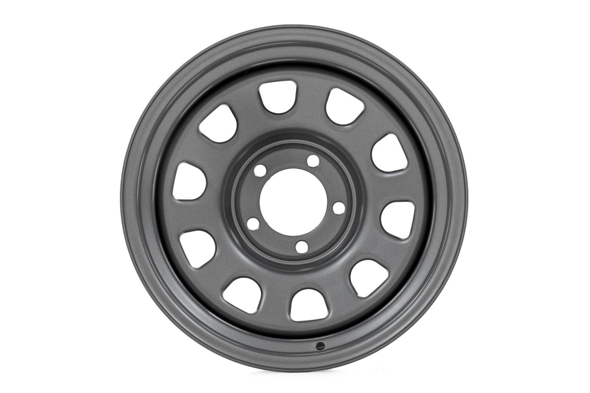 Steel Wheel | Gray | 17x9 | 6x5.5 | 4.25 Bore | -12