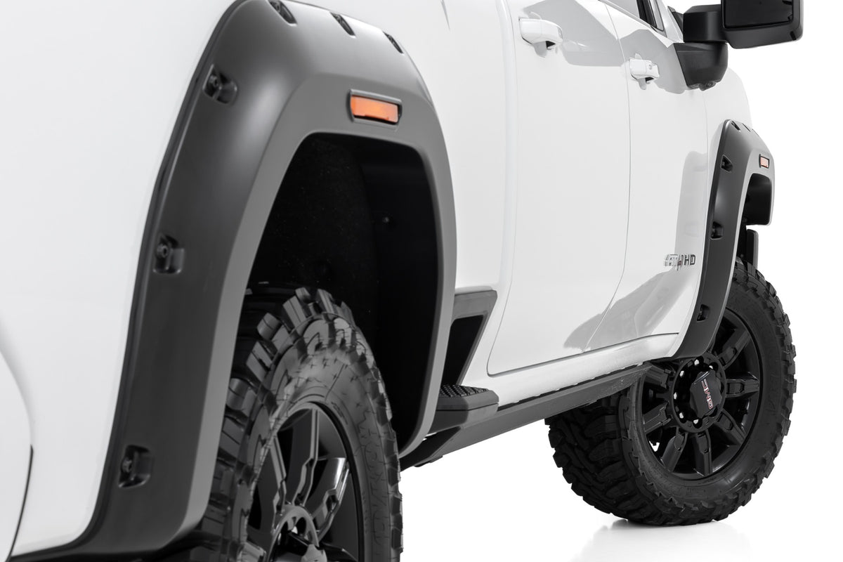 Pocket Fender Flares | GS6 Smokey Quartz | GMC Sierra 2500 HD/Sierra 3500 HD (20-26)
