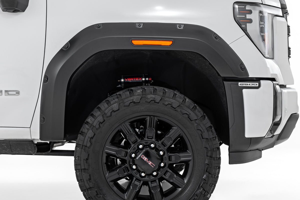 Pocket Fender Flares | GNO Thunderstorm Gray | GMC Sierra 2500 HD/Sierra 3500 HD (20-26)