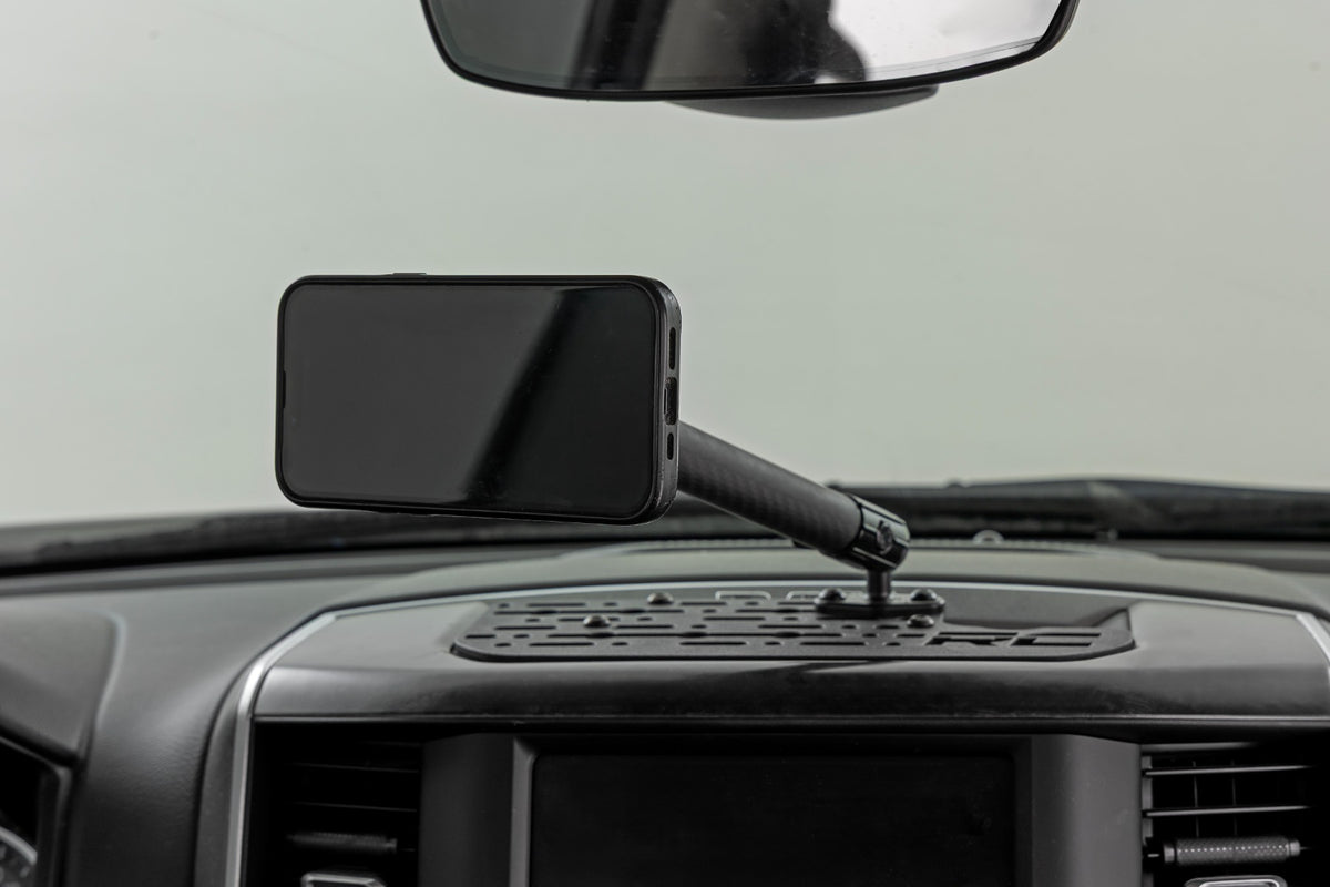 Dash Mount | 10" Mag Safe Mount Kit | 8in Screen | Ram 1500 2WD/4WD (19-26)