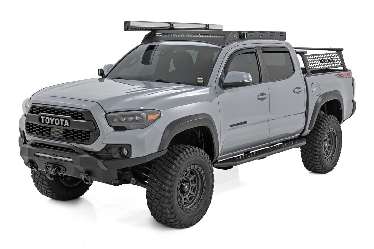 OV2 Running Boards | Side Step Bars | Crew Cab | Toyota Tacoma 2WD/4WD (16-23)