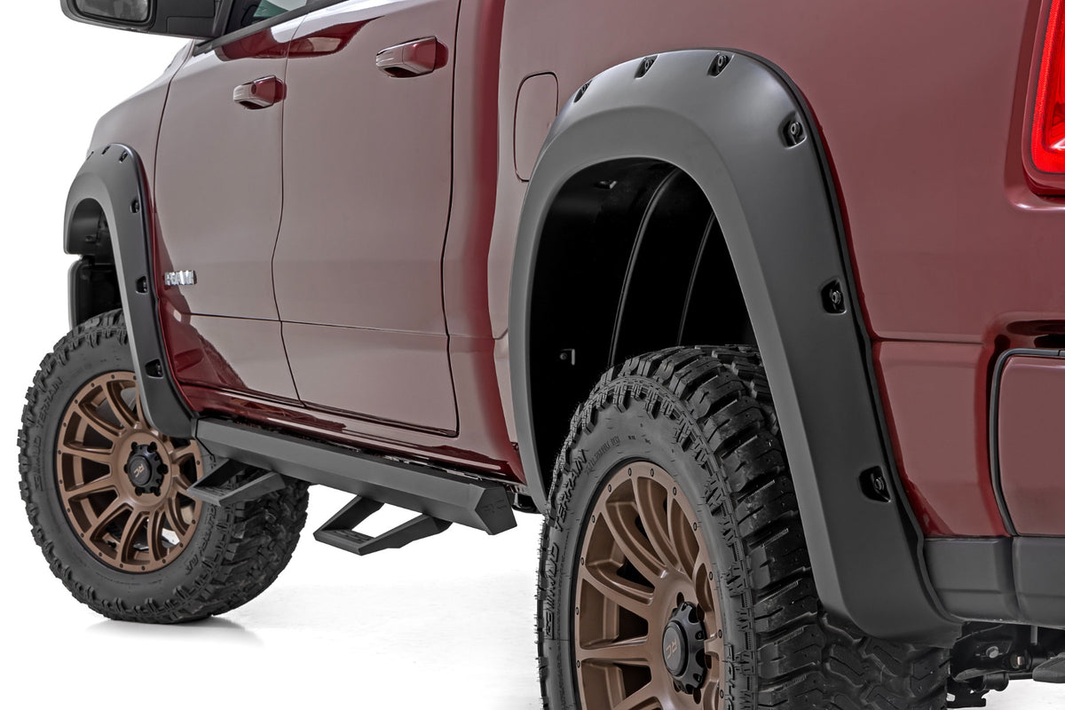 Pocket Fender Flares | PSC Billet Silver | Ram 1500 2WD/4WD (2025-2026)
