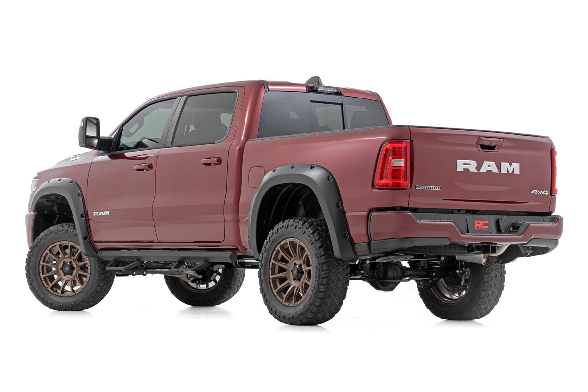 Pocket Fender Flares | PW7 Bright White | Ram 1500 2WD/4WD (2025-2026)