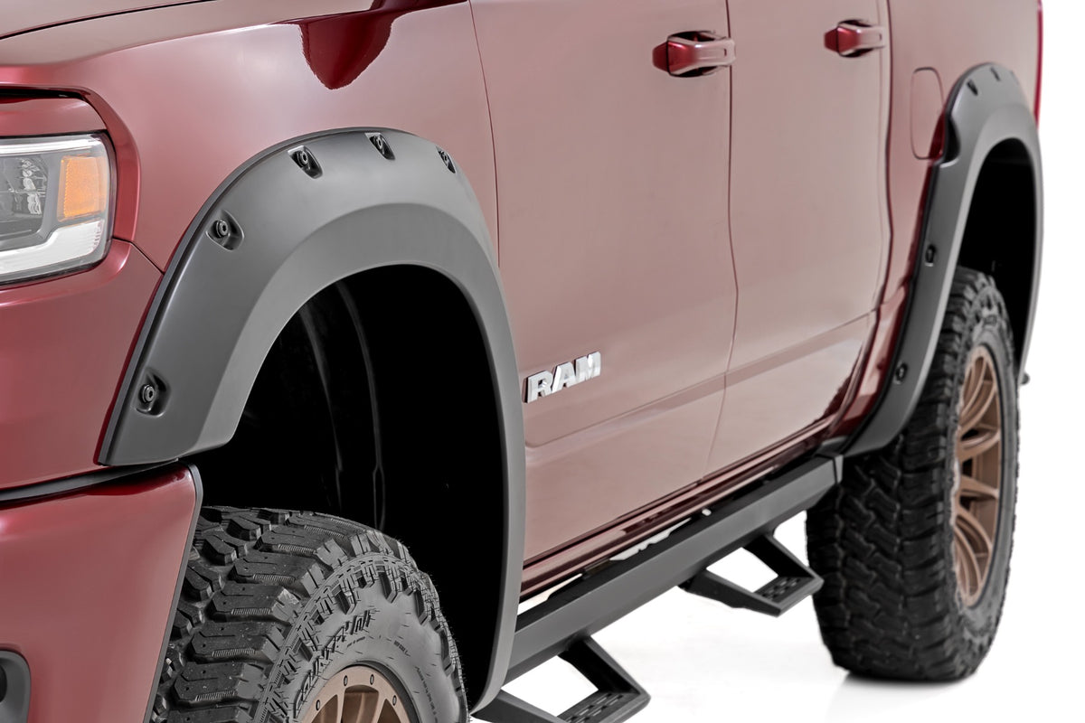 Pocket Fender Flares | PSC Billet Silver | Ram 1500 2WD/4WD (2025-2026)