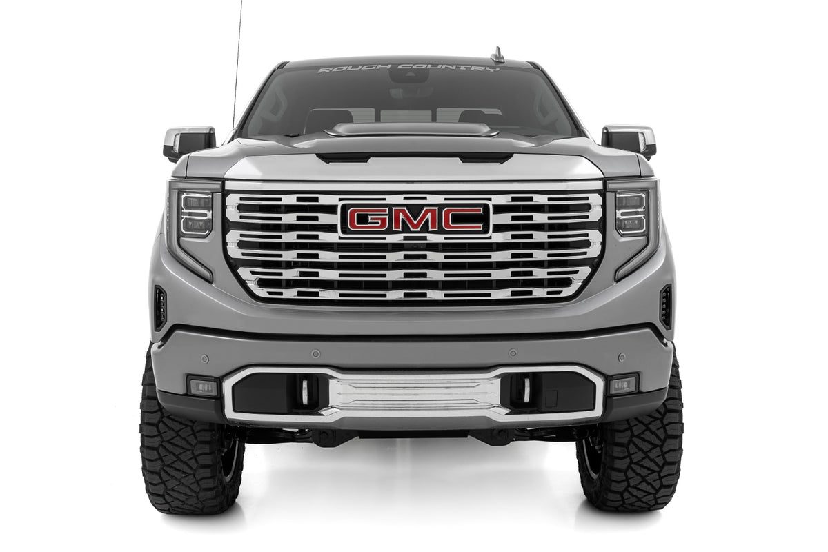 Hood Scoop | GAZ Summit White | GMC Sierra 1500 2WD/4WD (2019-2026)