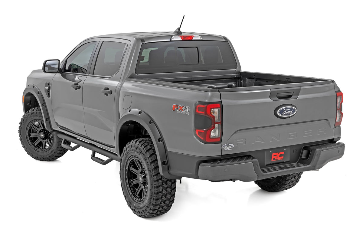 Pocket Fender Flares | T9 Marsh Gray | Ford Ranger 2WD/4WD (2024-2026)