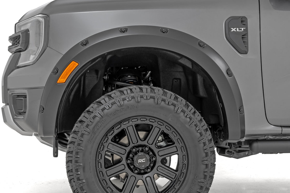Pocket Fender Flares | M7 Carbonized Gray | Ford Ranger 2WD/4WD (2024-2026)
