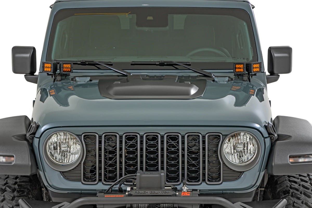 Hood Scoop | PRC Firecracker Red | Jeep Gladiator JT/Wrangler JL 4WD (18-26)