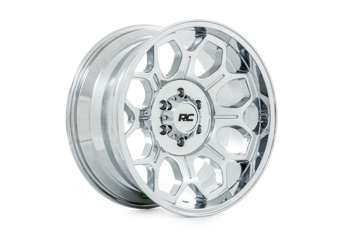 Rough Country 77 Series Wheel | One-Piece |Chrome | 22x12 | 6x135 | -44mm