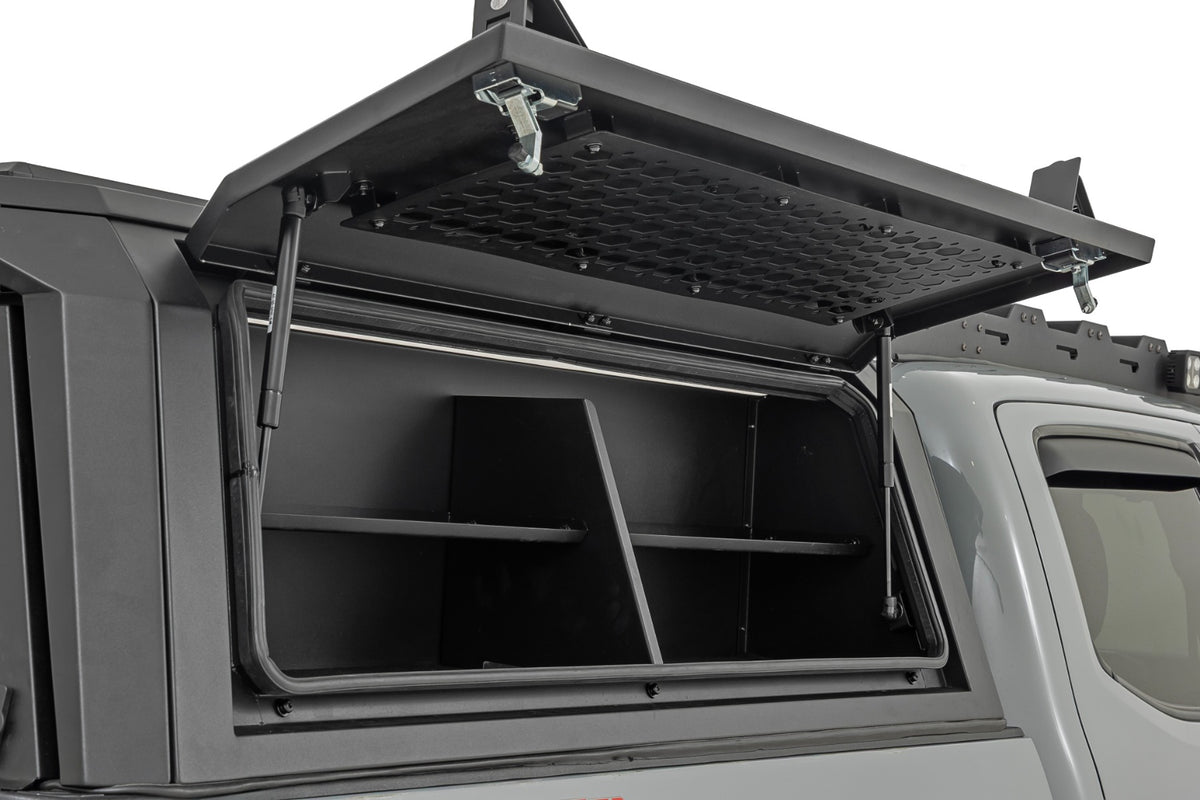 Bed Cap Side Shelf Storage Bin | Passengers Side | Toyota Tacoma (16-23)