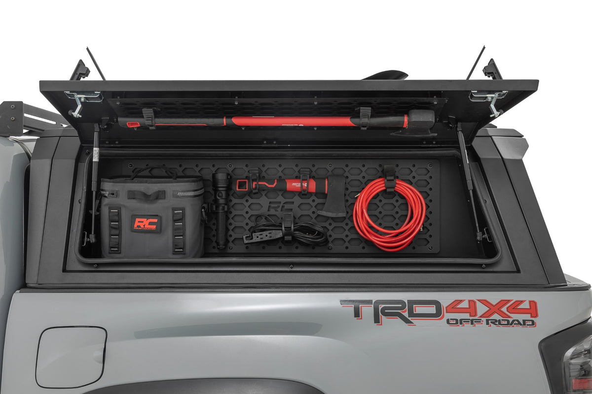 Bed Cap Molle Panel Side Storage Bin | Drivers Side | Toyota Tacoma (16-23)