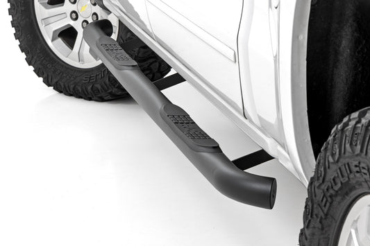 Nerf Steps | 3-Inch Tube | Chevy/GMC 1500/2500HD/3500HD (07-19 & Classic)