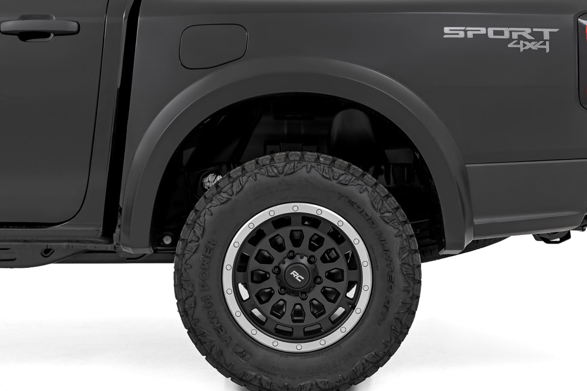 Sport Fender Flares | M7 Carbonized Gray | Ford Ranger 2WD/4WD (2024-2026)