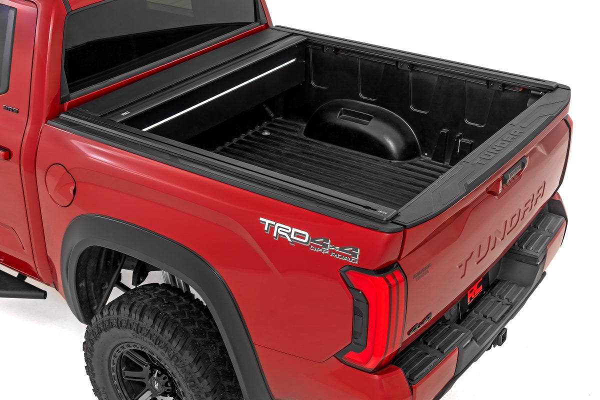 Powered Retractable Bed Cover | 5'7" Bed | Toyota Tundra 2WD/4WD (2022-2026)
