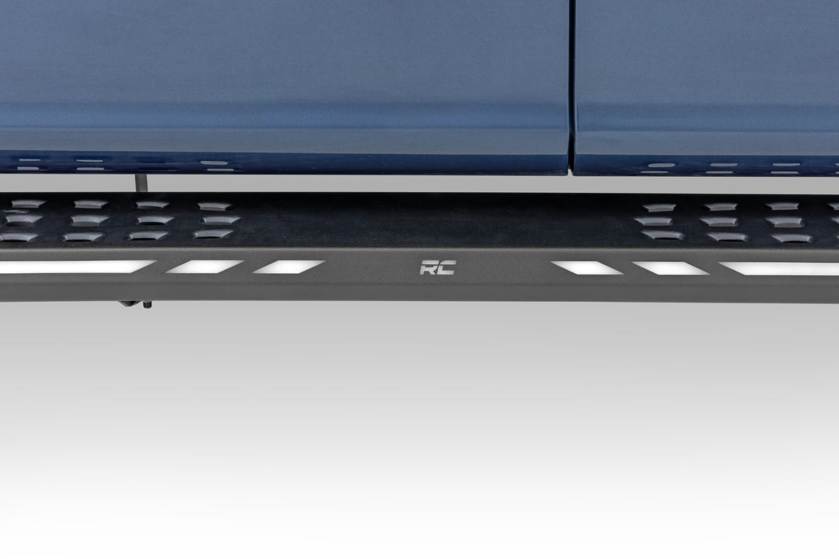 AC2 Running Boards | Amber/White | Crew Cab | Ford F-150/Lightning/F-250/F-350/Raptor (15-26)