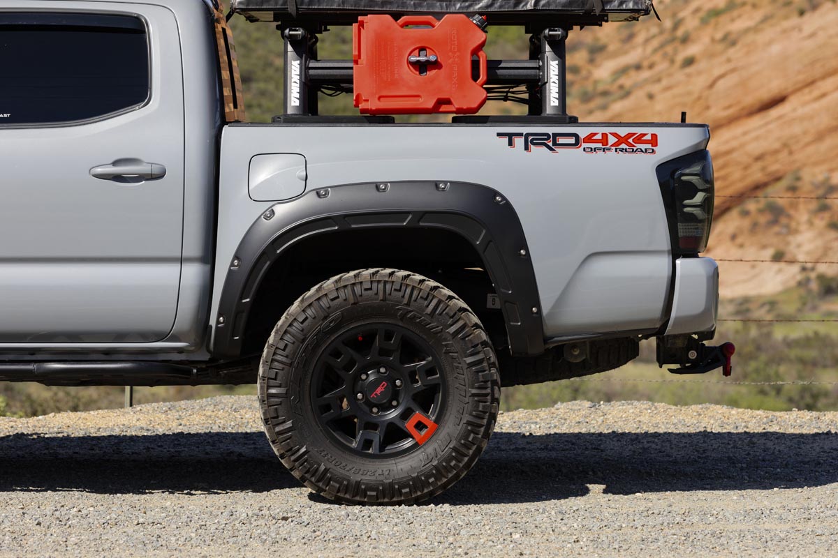 Defender Fender Flares | 1J9 Celestial Silver Metallic | Toyota Tacoma (16-23)