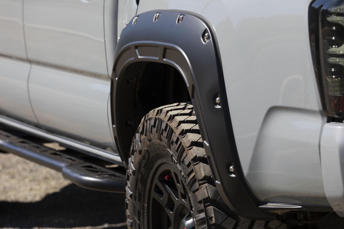 Defender Fender Flares | 1J9 Celestial Silver Metallic | Toyota Tacoma (16-23)