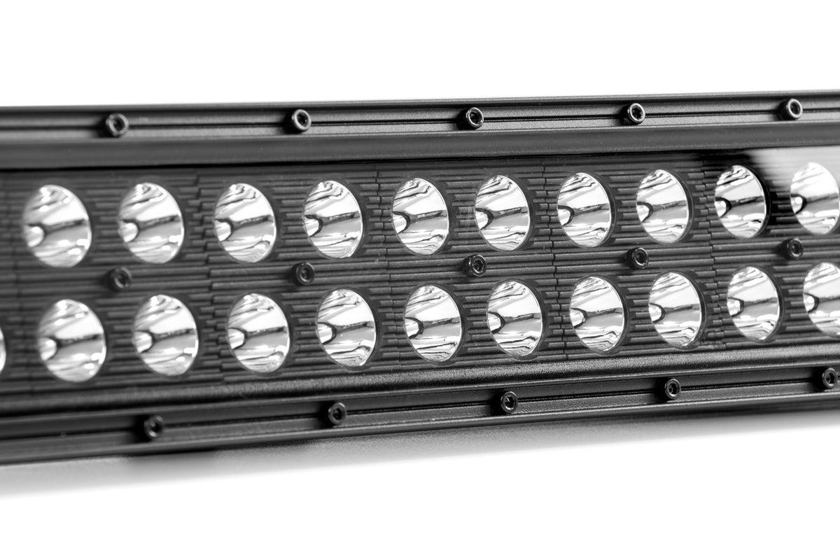 30 Inch Black Series LED Light Bar | Curved | Dual Row