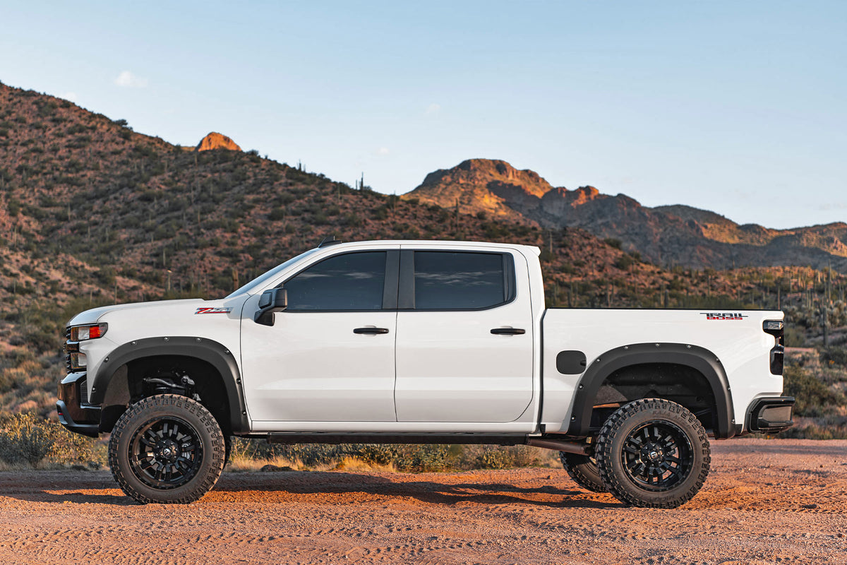 Pocket Fender Flares | GBA Black | Chevy Silverado 1500 2WD/4WD (2022-2026)