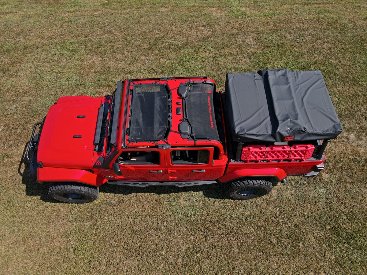 Mesh Bikini Top Plus | Black | Jeep Gladiator JT 4WD (2020-2024)