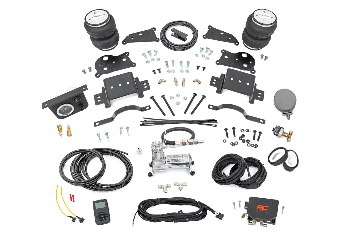 Air Spring Kit w/compressor | Wireless Controller | 4 Inch Lift Kit | Ram 2500 (14-26)