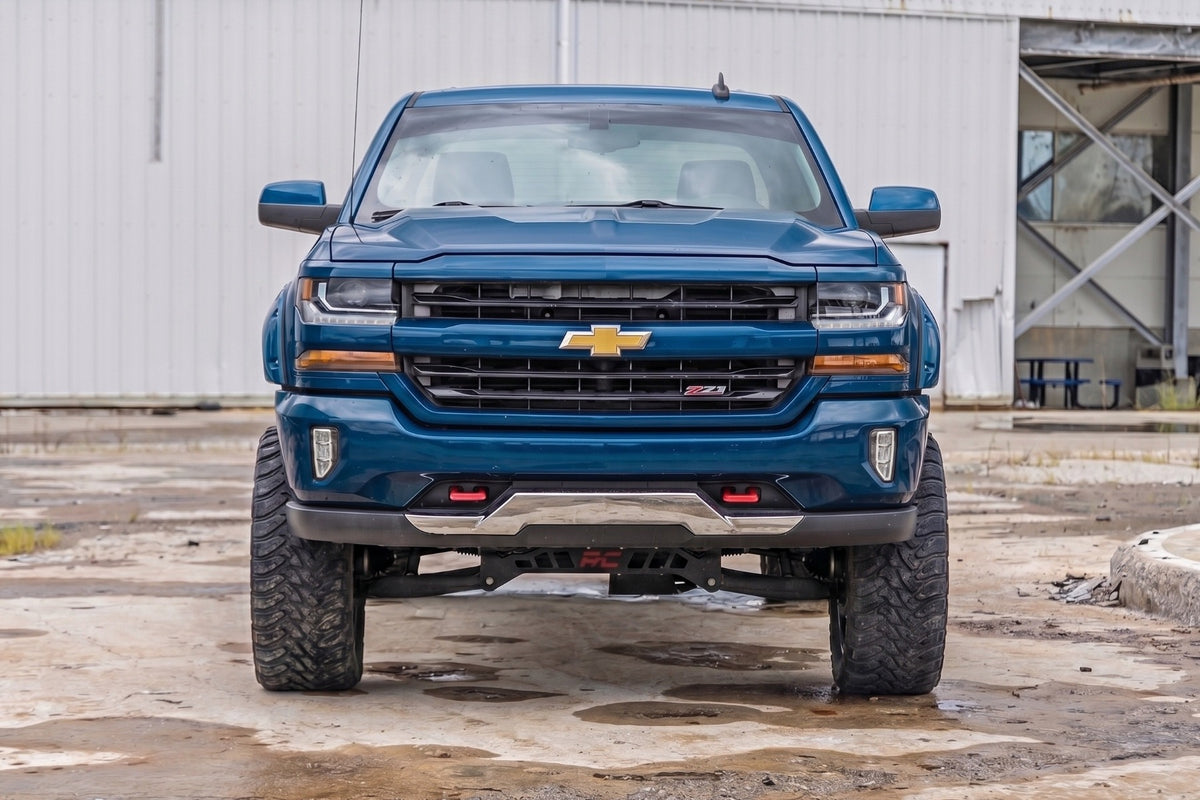 Pocket Fender Flares | 6'7" & 8' Bed | G1K Deep Ocean Blue | Chevy Silverado 1500 (14-18)/2500HD