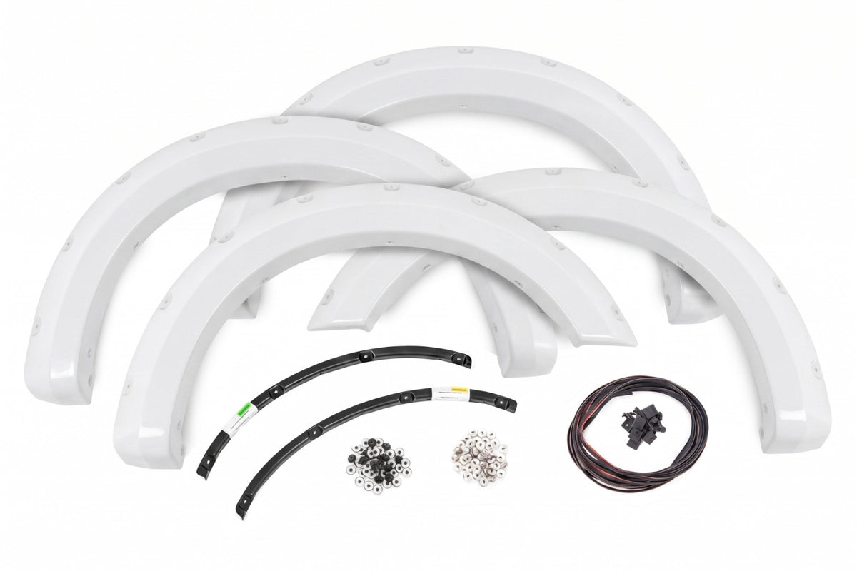 Pocket Fender Flares | Z1 Oxford White | Ford F-250/F-350 Super Duty (23-26)