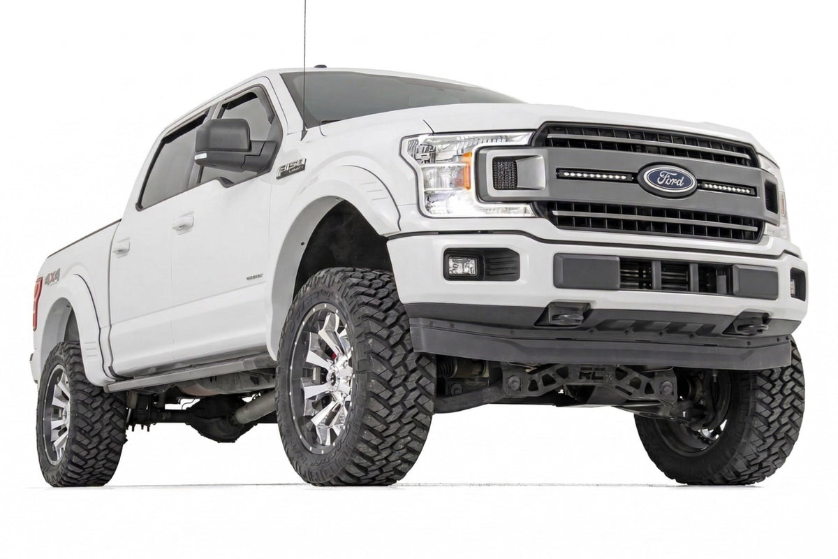 SF1 Fender Flares | YZ Oxford White | Ford F-150 2WD/4WD (2018-2020)