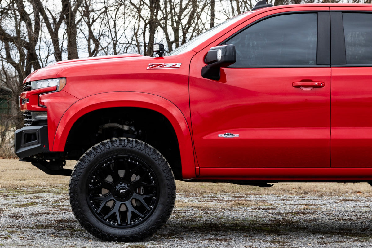 Sport Fender Flares | G7C Red Hot | Chevy Silverado 1500 2WD/4WD (2019-2026)