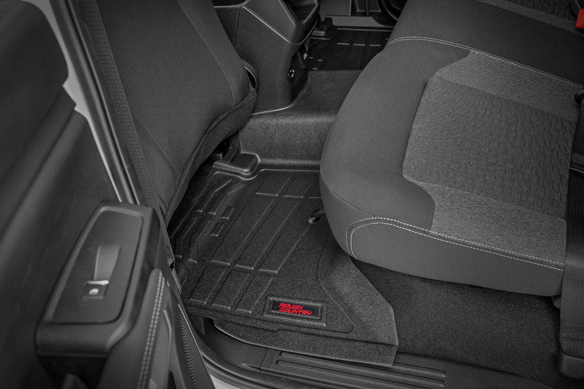 Sure-Fit Floor Mats | Front & Rear | Crew | Ford Ranger 2WD/4WD (2024-2026)
