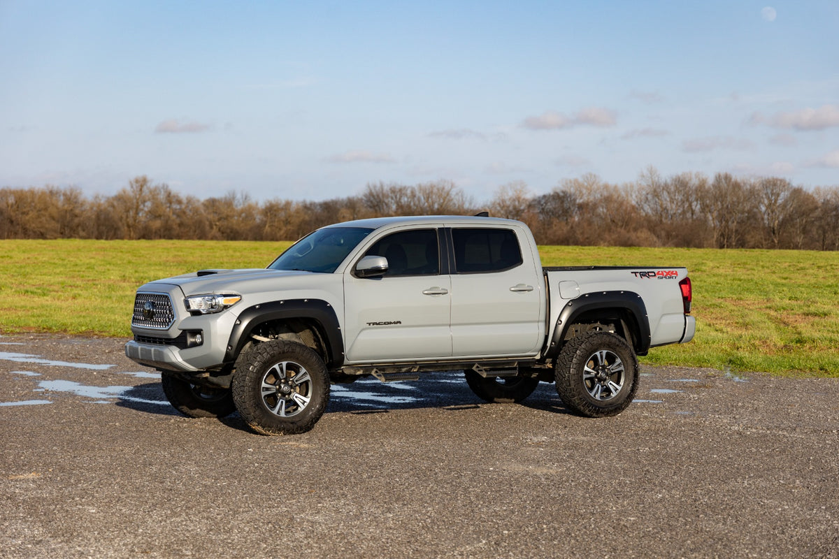 Pocket Fender Flares | 218 Midnight Black Metallic | Toyota Tacoma (16-23)
