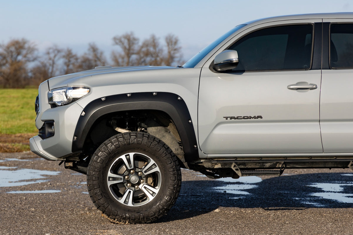Pocket Fender Flares | 4V6 Quicksand | Toyota Tacoma 2WD/4WD (2016-2023)