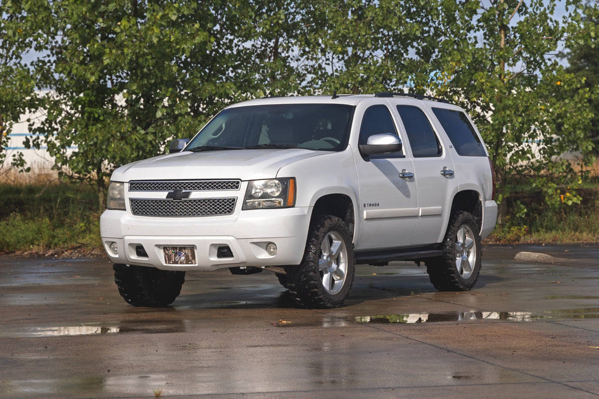 3.5 Inch Lift Kit | N3 Struts | Forged UCAs RED | Chevy/GMC SUV 1500 (07-20)