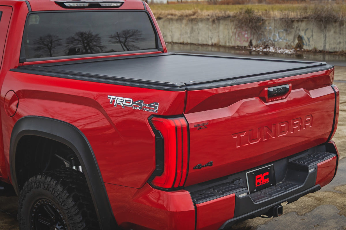 Powered Retractable Bed Cover | 5'7" Bed | Toyota Tundra 2WD/4WD (2022-2026)