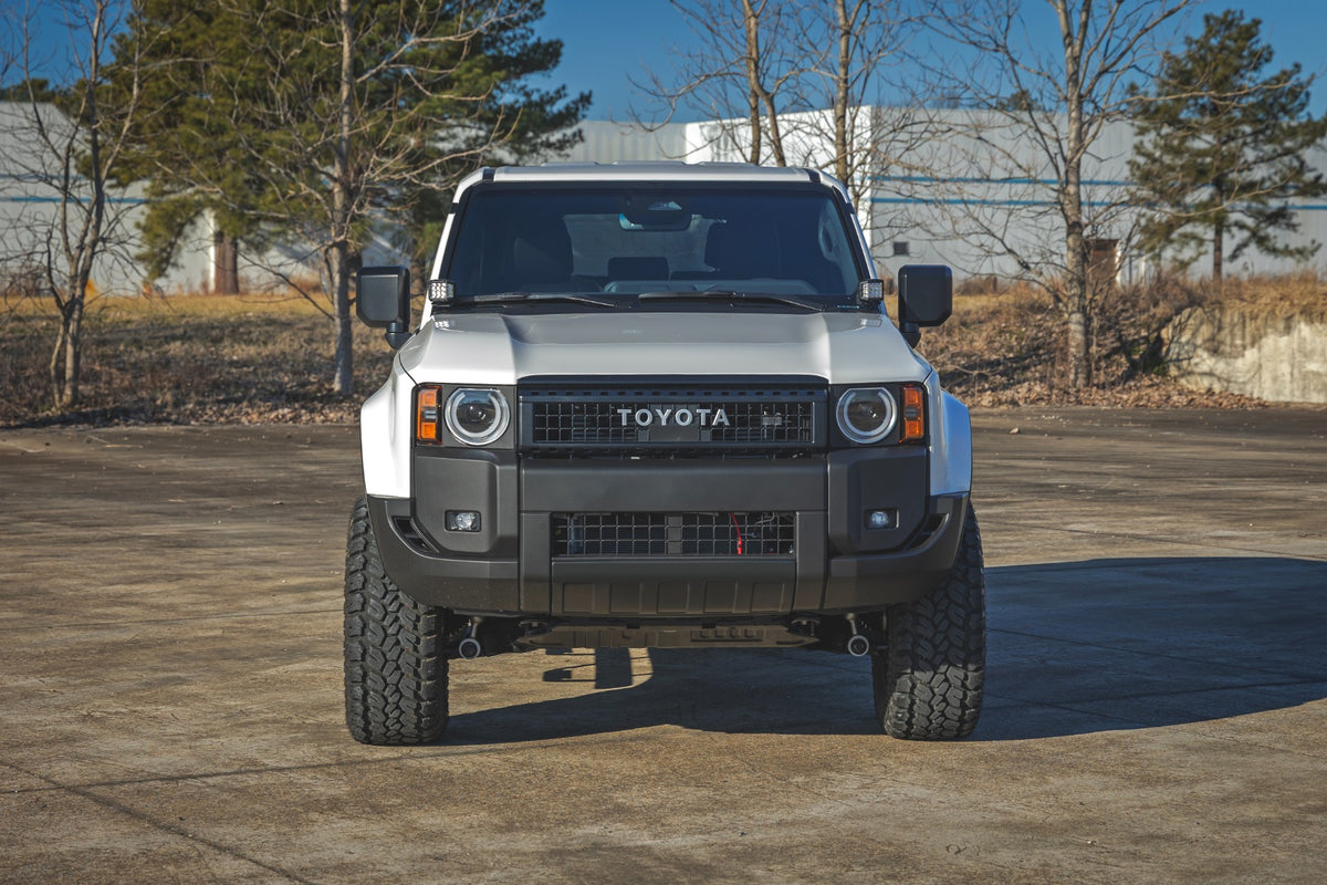 LED Light Kit | Ditch Mount | Black Series Round | 3.5 Inch | Amber DRL | Toyota LandCruiser (2024)