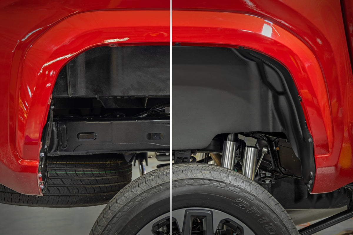 Rear Wheel Well Liners | Toyota Tacoma 2WD/4WD (2024-2026)