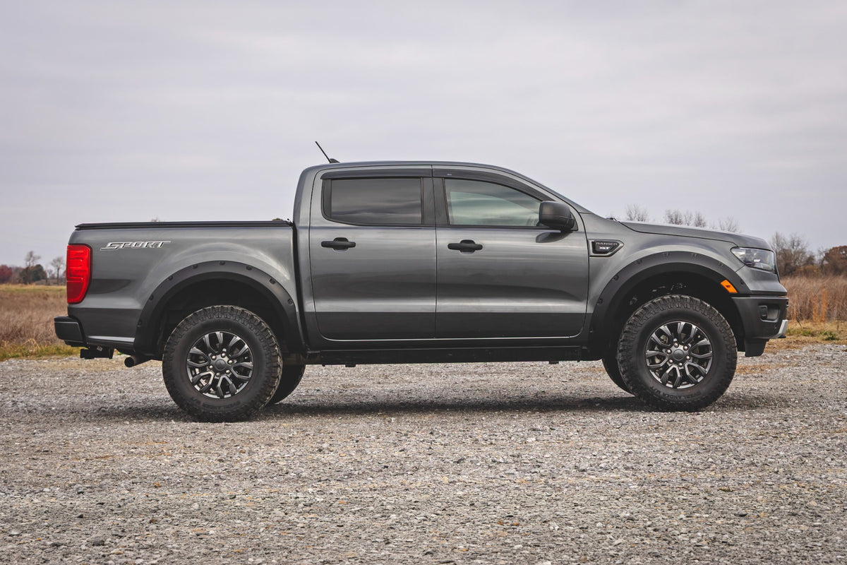 Pocket Fender Flares | J7 Magnetic Gray | Ford Ranger 2WD/4WD (2019-2023)