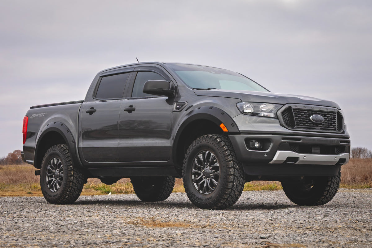Pocket Fender Flares | M7 Carbonized Gray | Ford Ranger 2WD/4WD (2019-2023)