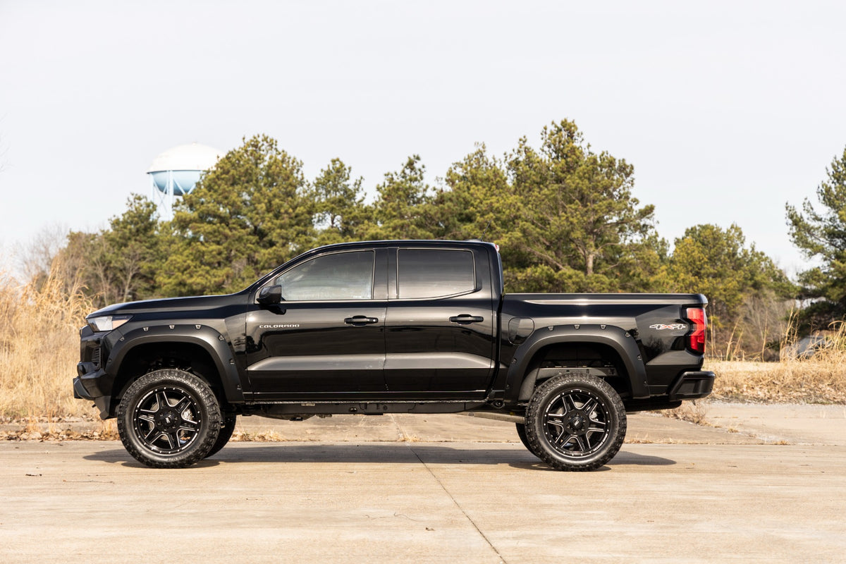 Pocket Fender Flares | GXD Sterling Grey Metallic | Chevy Colorado (23-26)