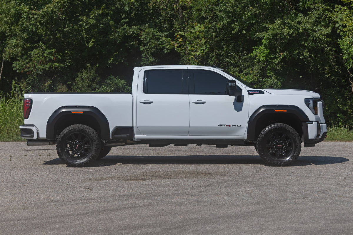 Pocket Fender Flares | G9K Satin Steel | GMC Sierra 2500 HD/Sierra 3500 HD (20-26)