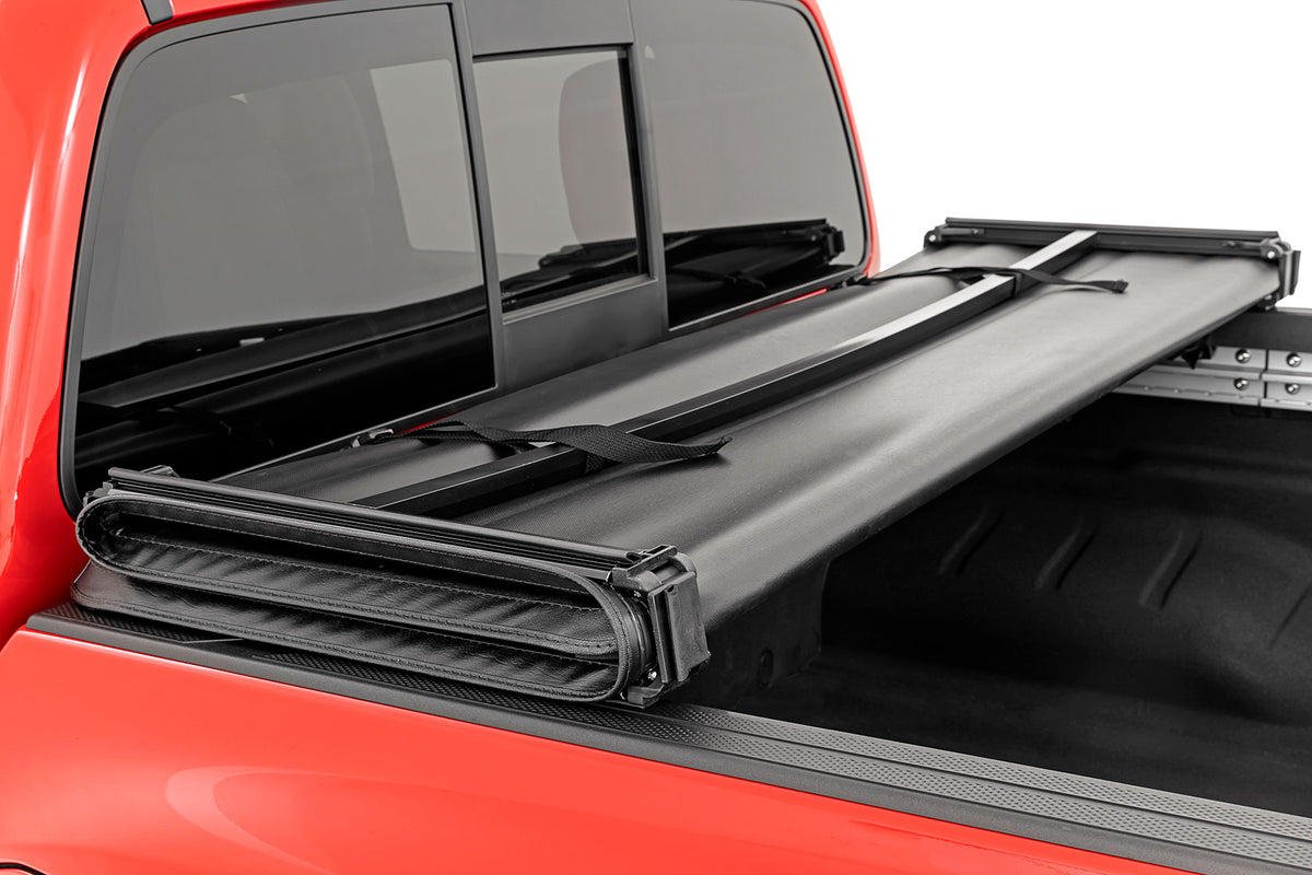 Soft Tri-Fold Bed Cover | 5' Bed | Nissan Frontier 2WD/4WD (2022-2026)