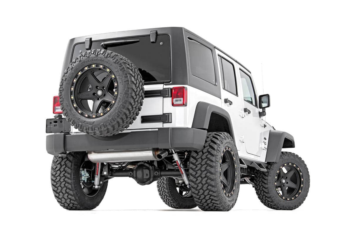 Contoured Drop Steps | 4 Door | Jeep Wrangler Unlimited 2WD/4WD (2007-2018)
