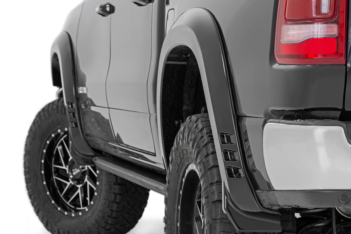 SF1 Fender Flares | JSC Billet Silver | Ram 1500 2WD/4WD (2019-2024)