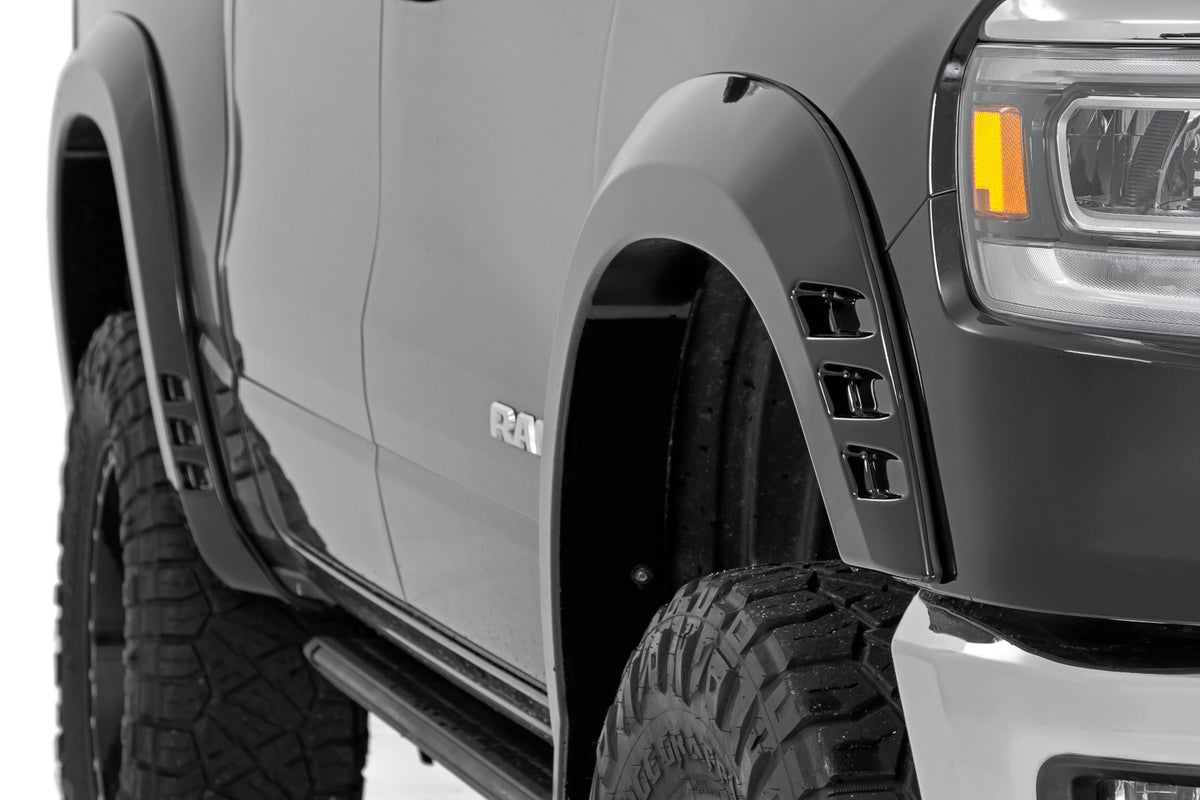 SF1 Fender Flares | JSC Billet Silver | Ram 1500 2WD/4WD (2019-2024)