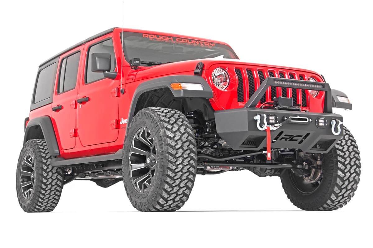 3.5 Inch Lift Kit | Adj Lower | FR D/S | M1 | Jeep Wrangler Unlimited Rubicon (18-23)
