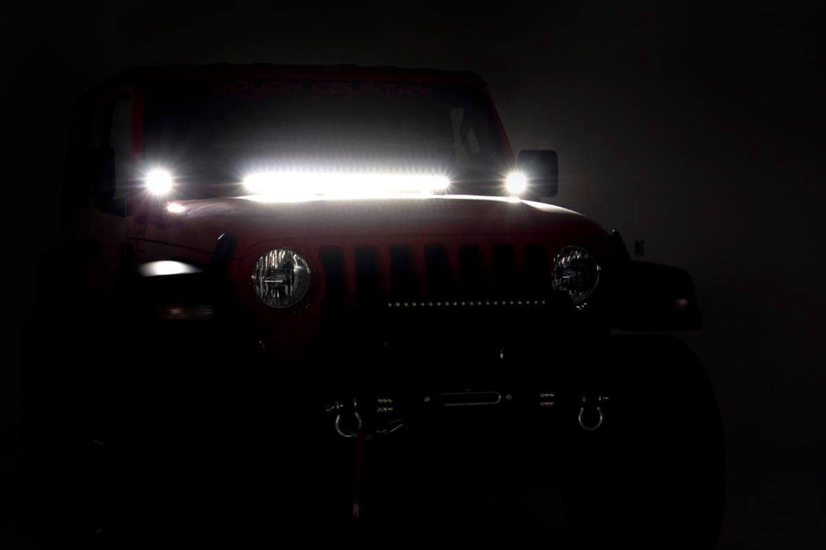 LED Hood Kit | 30" | Spectrum Series | Jeep Gladiator JT/Wrangler JL (18-26)