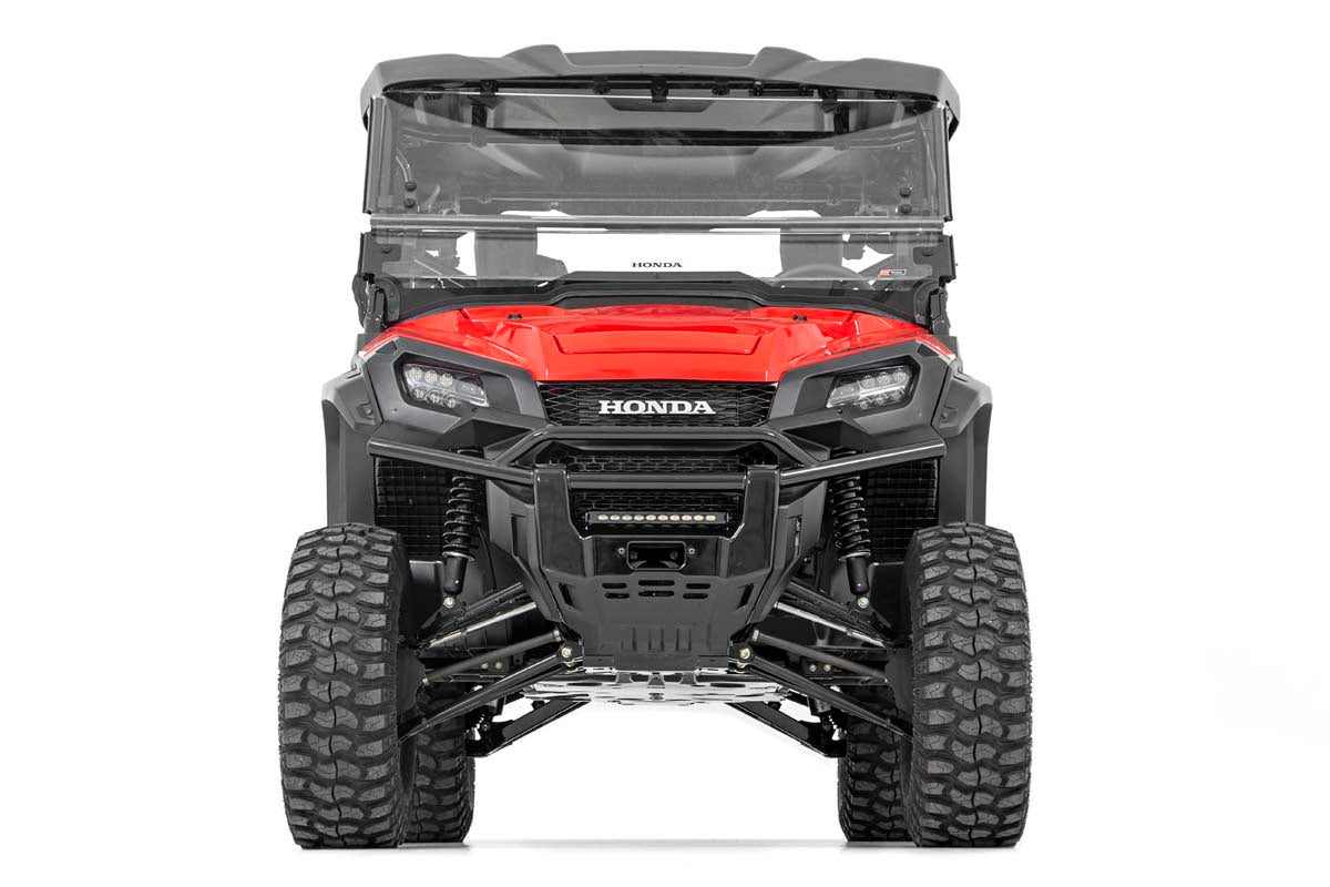 LED Light Kit | Bumper Mount | 10" Black Slimline | Honda Pioneer 1000