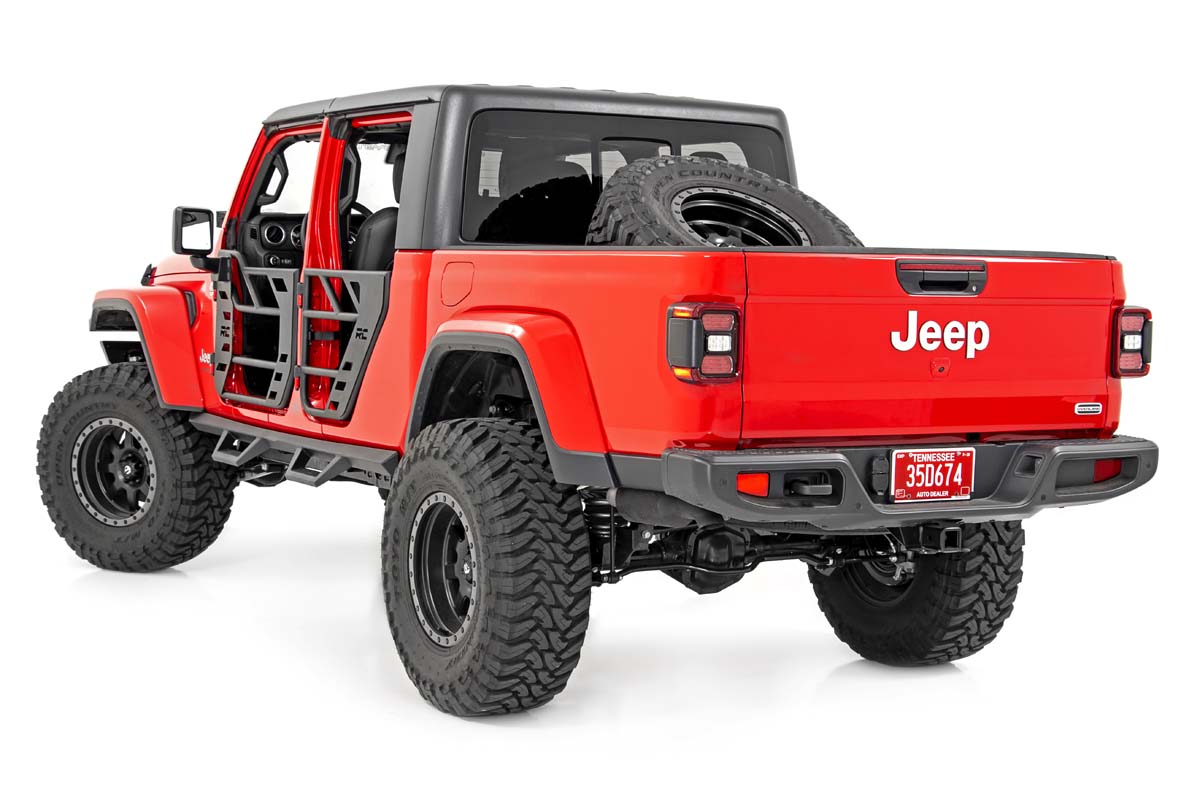 Tubular Doors | Front and Rear | Jeep Gladiator JT/Wrangler JL 4WD (18-26)