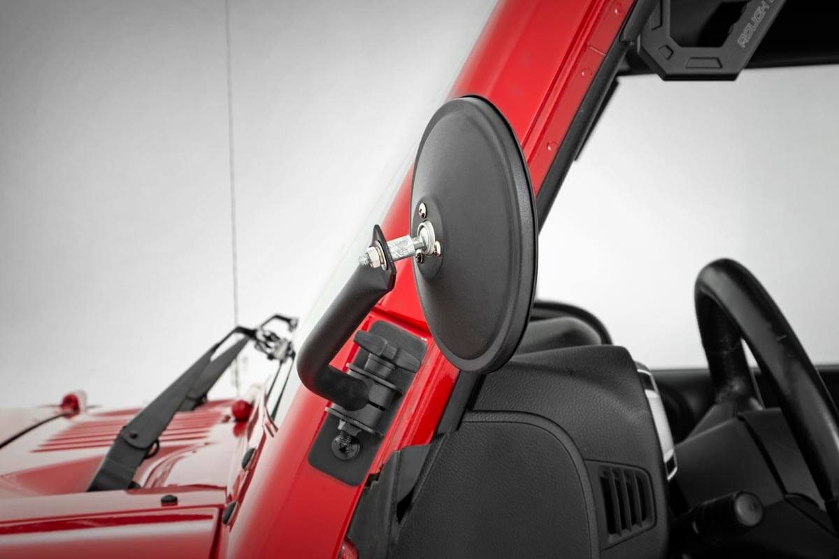 Round Trail Mirror | Jeep Wrangler JK/Wrangler Unlimited (2007-2018)