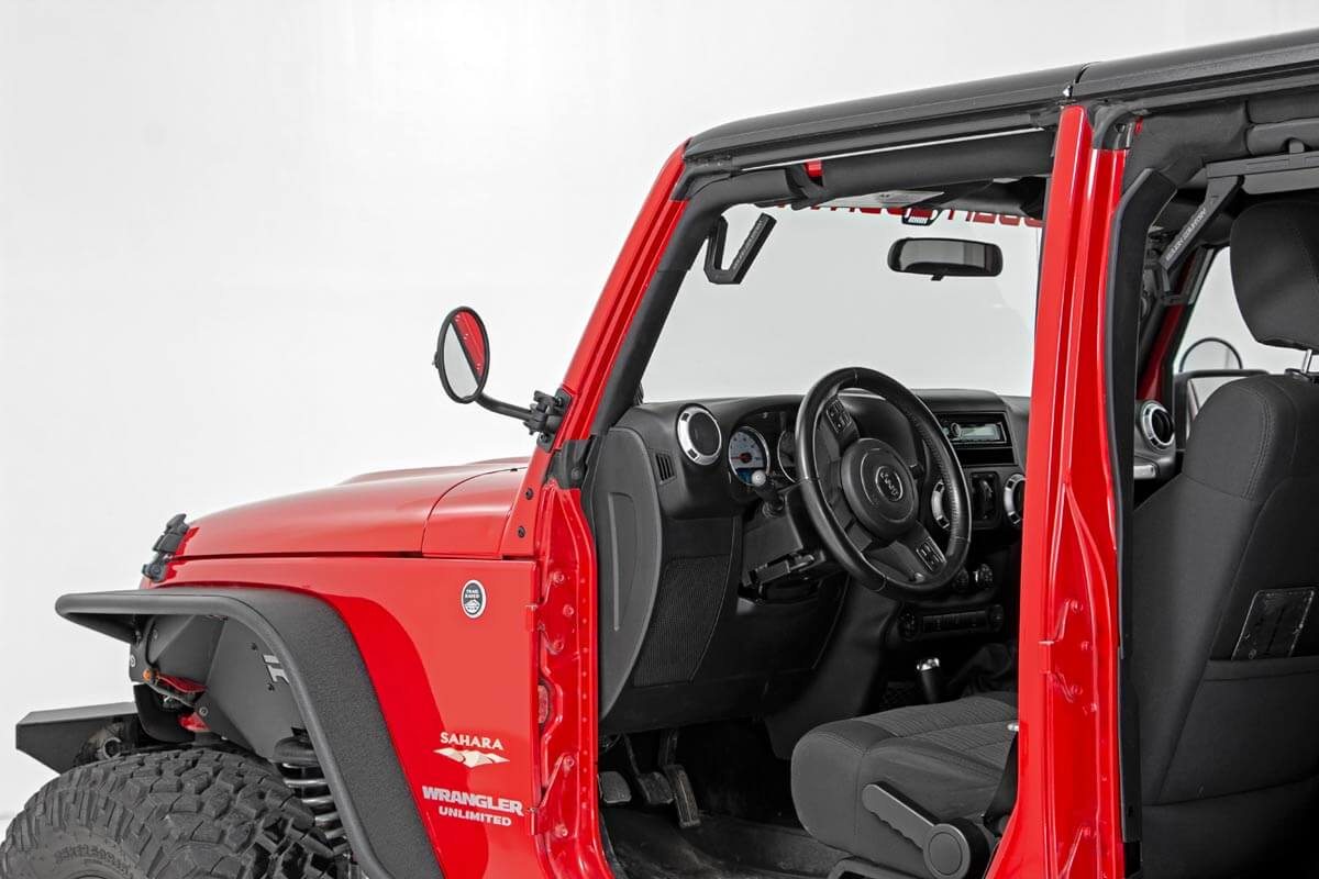 Round Trail Mirror | Jeep Wrangler JK/Wrangler Unlimited (2007-2018)